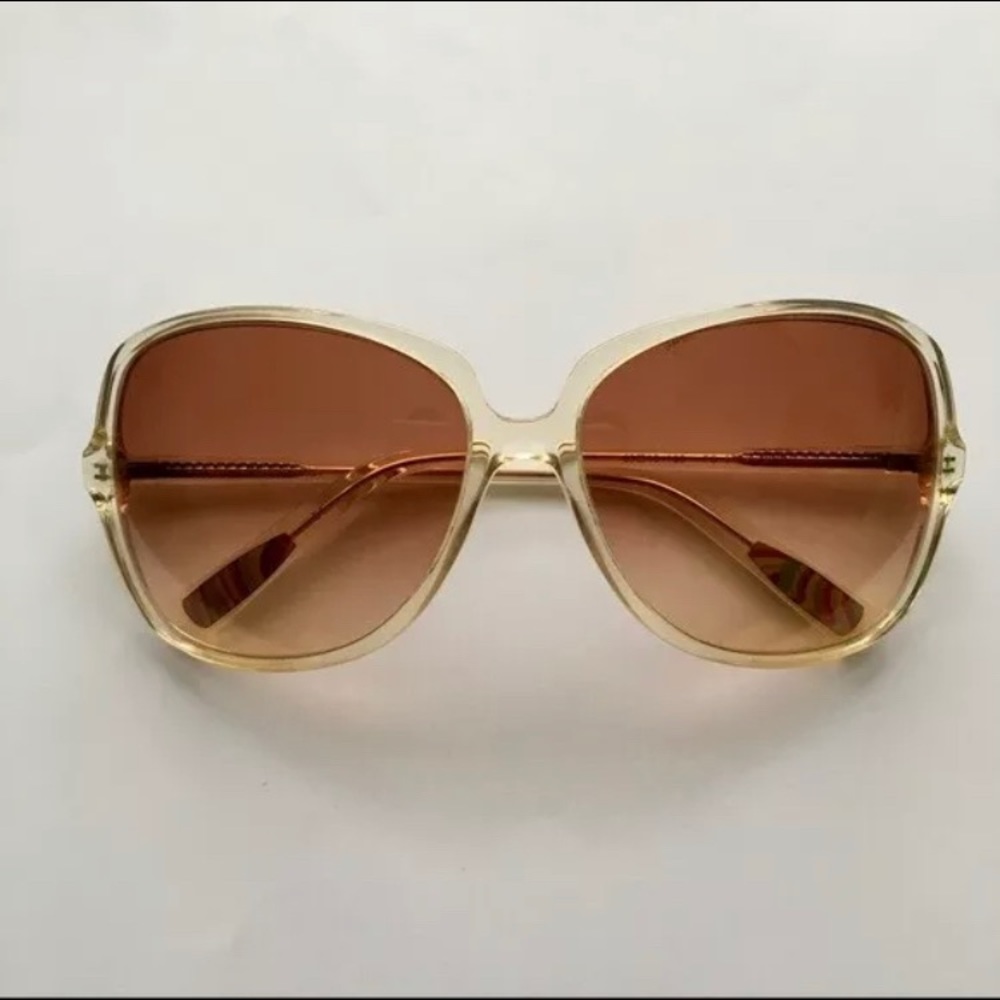 VTG Paul Smith Oversized Amber Ombré Sunglasses